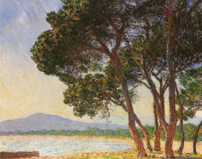 Claude Monet The Beach of Juan-Les-Pins